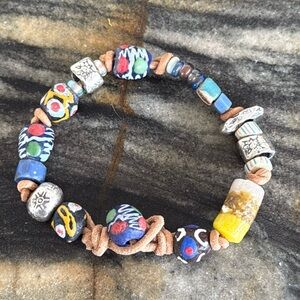 Jes MaHarry one of kind unisex trading post bracelet. New in box from Sundance